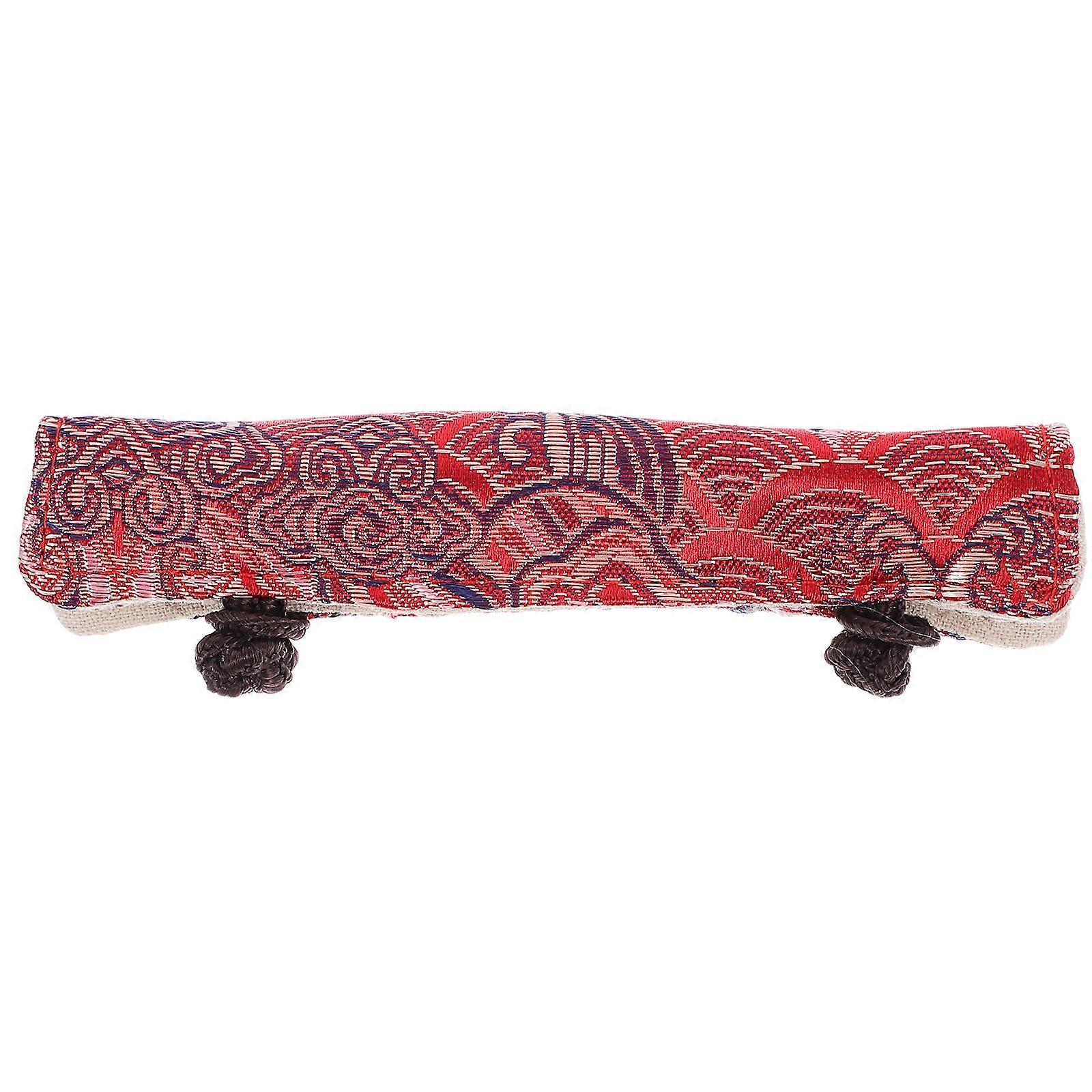 Red Tea Pot Handle Sleeve Designed For Boiling Water Use With Effective Scald Prevention 1Pack