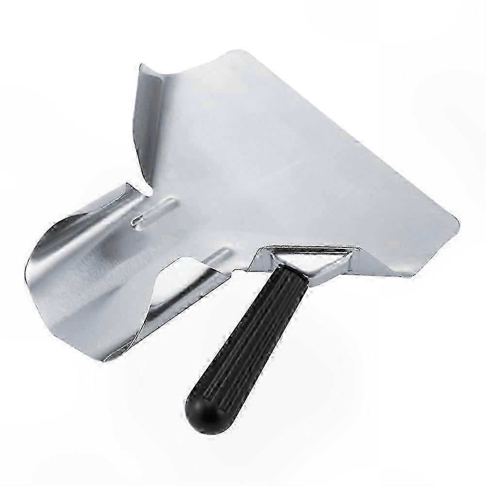 Stainless Steel Popcorn Scoop with Comfort Handle for Serving Snacks and Fries