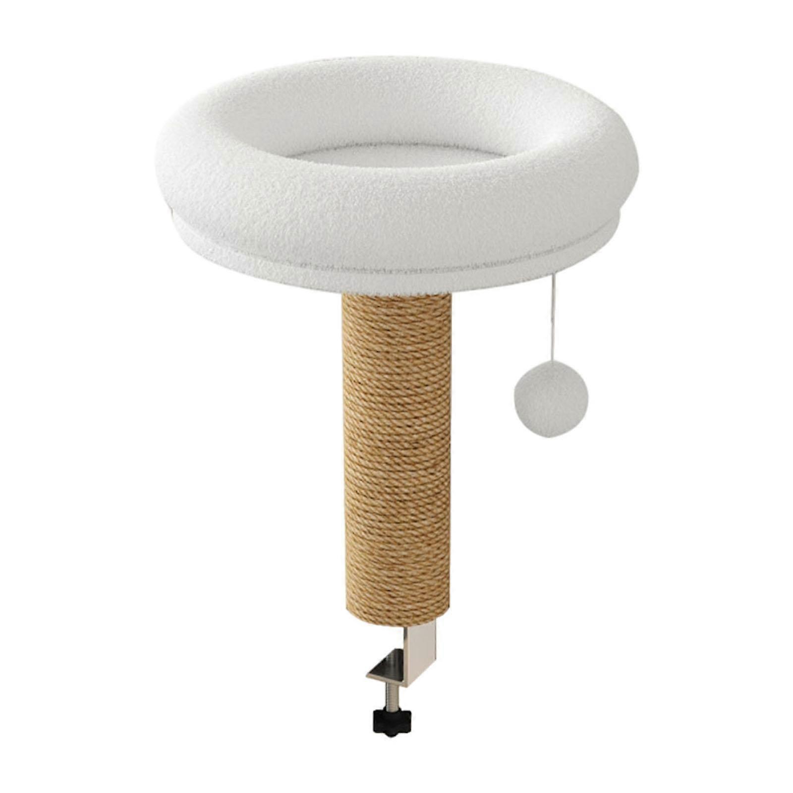 Cat Desk Bed Kitten Furniture Space Saving Comfortable Elevated Cat Perch