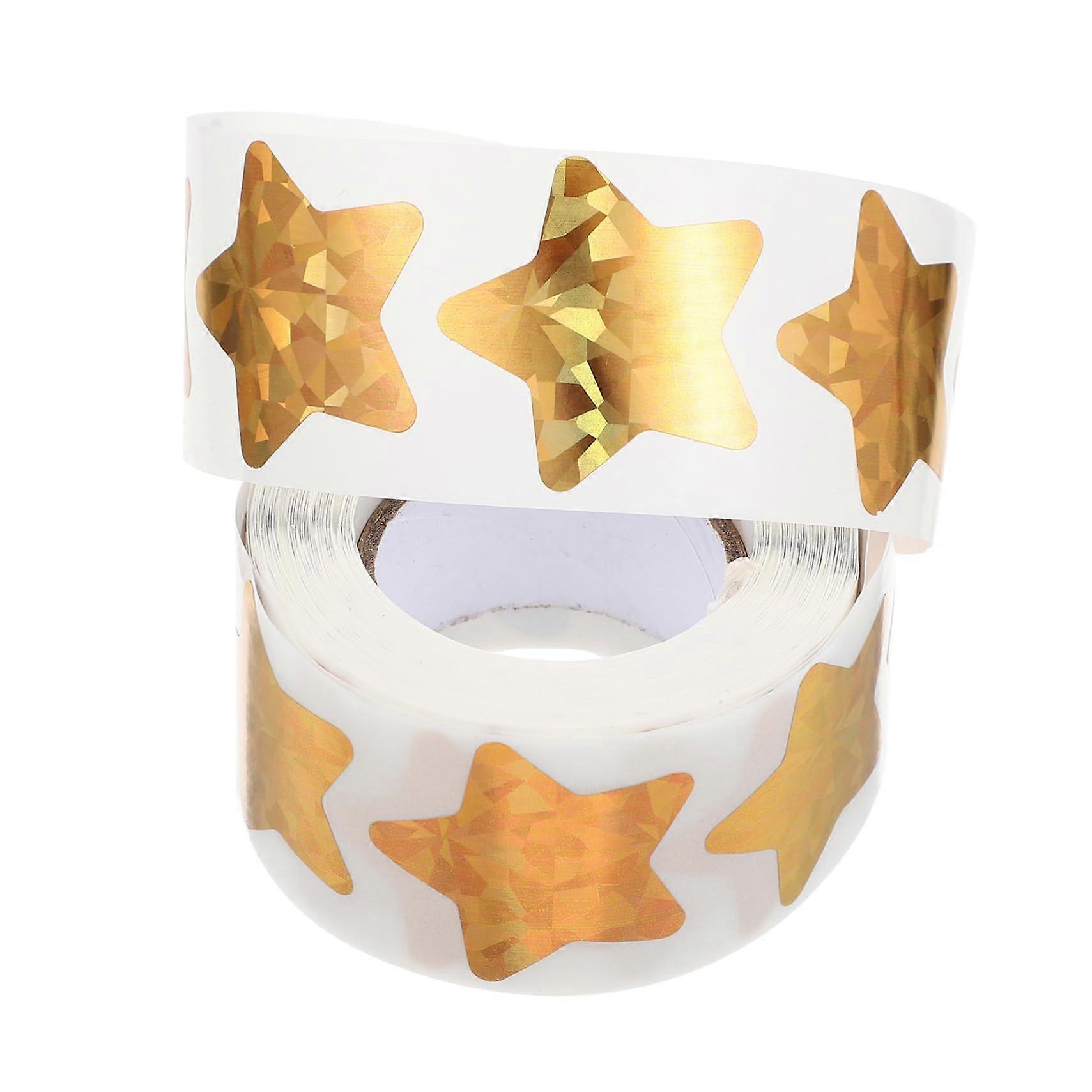 1 Roll of Stickers for ReadytoUse Stickers Stamp Stickers Party Supplies for Teaching