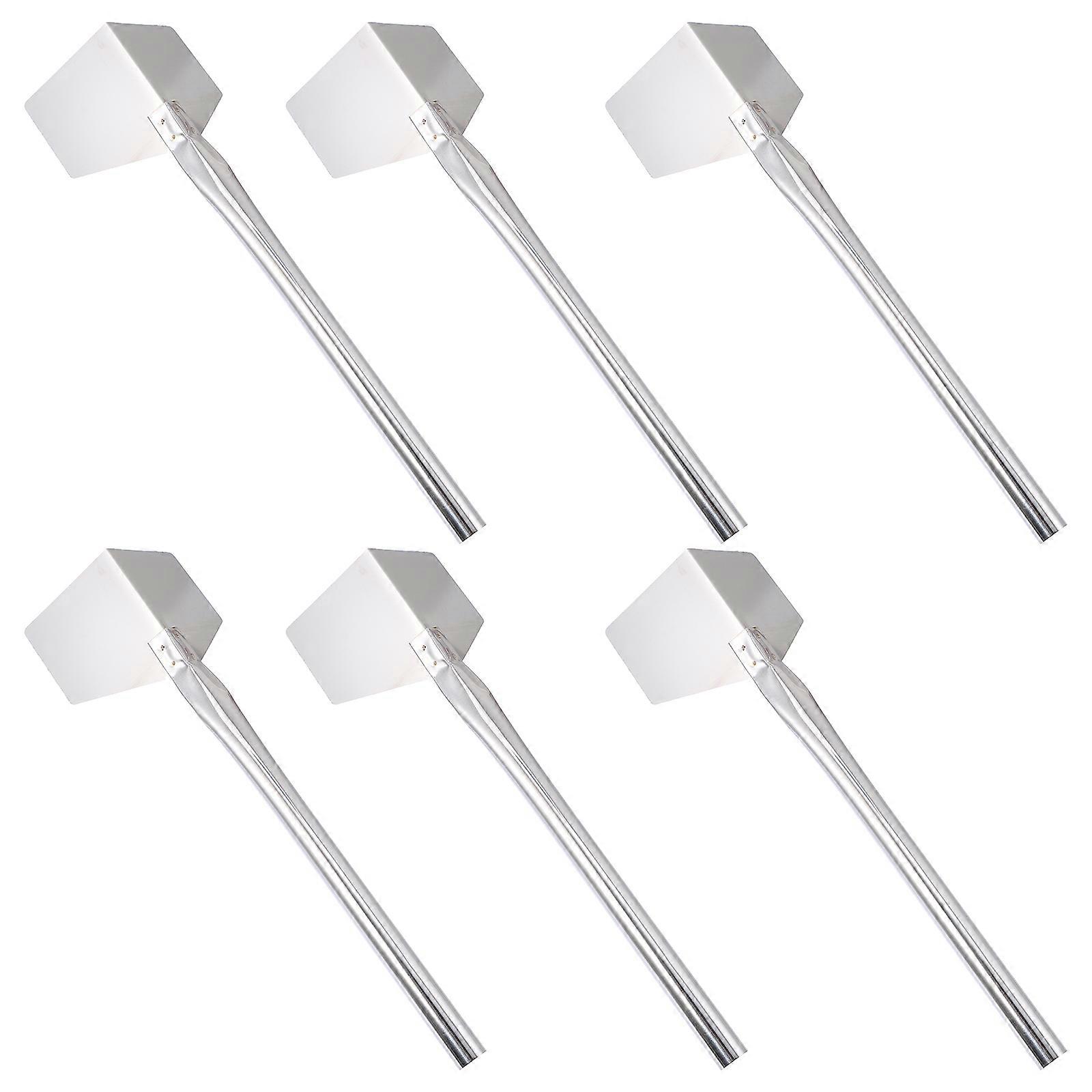 6pcs Stainless Steel Drywall Outer Corner Trowel Wall Plastering Tool