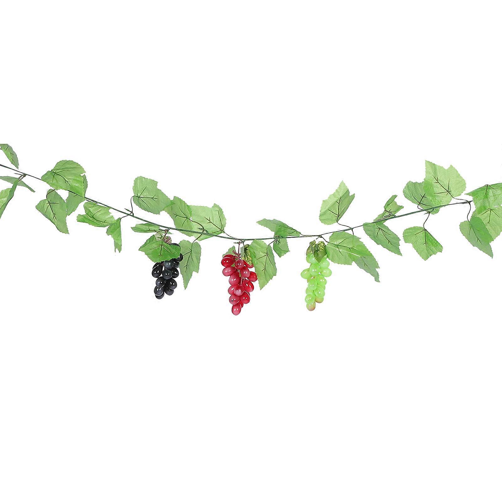 Artificial Fruit Grape Clusters Simulation Homeowners Event Planners Indoor Decorations 1 Set