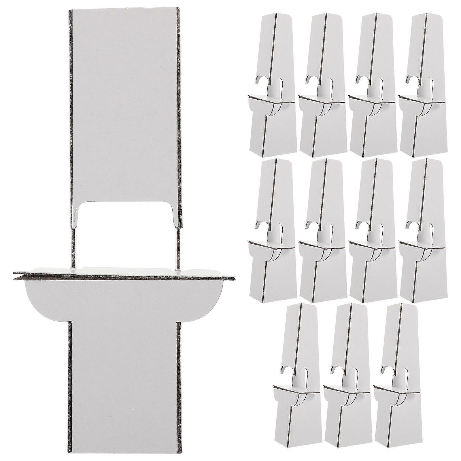 12pcs Cardboard Stand for Backdrop Poster Displays Easels for Poster Boards Picture Display Desktop Art