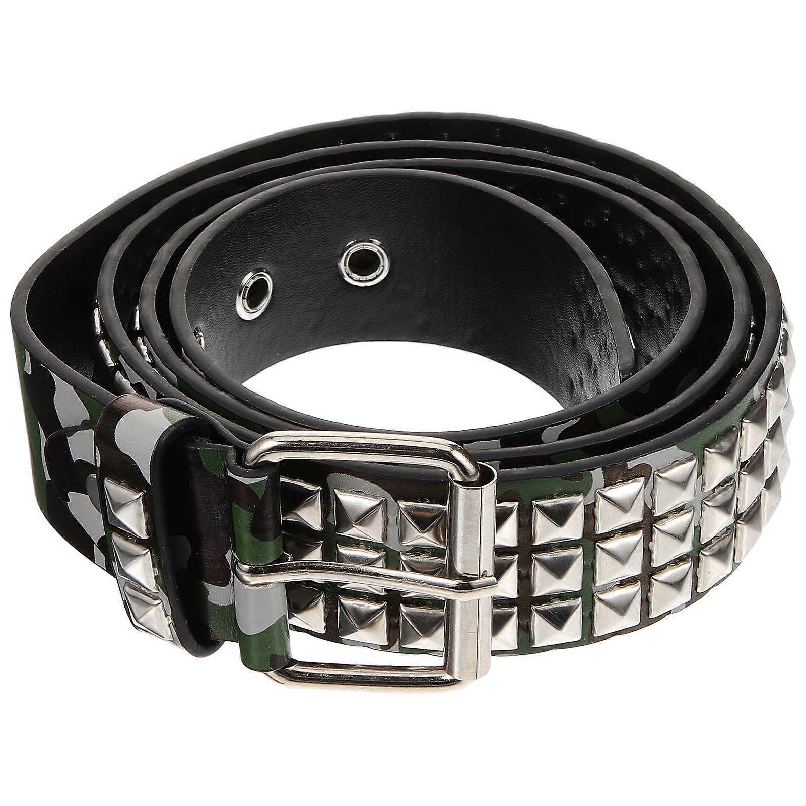 Stylish Adjustable Men's Work Belt for Women Made of Artificial Camouflage Color Fits Various Outfits 9.5in to 47.2in