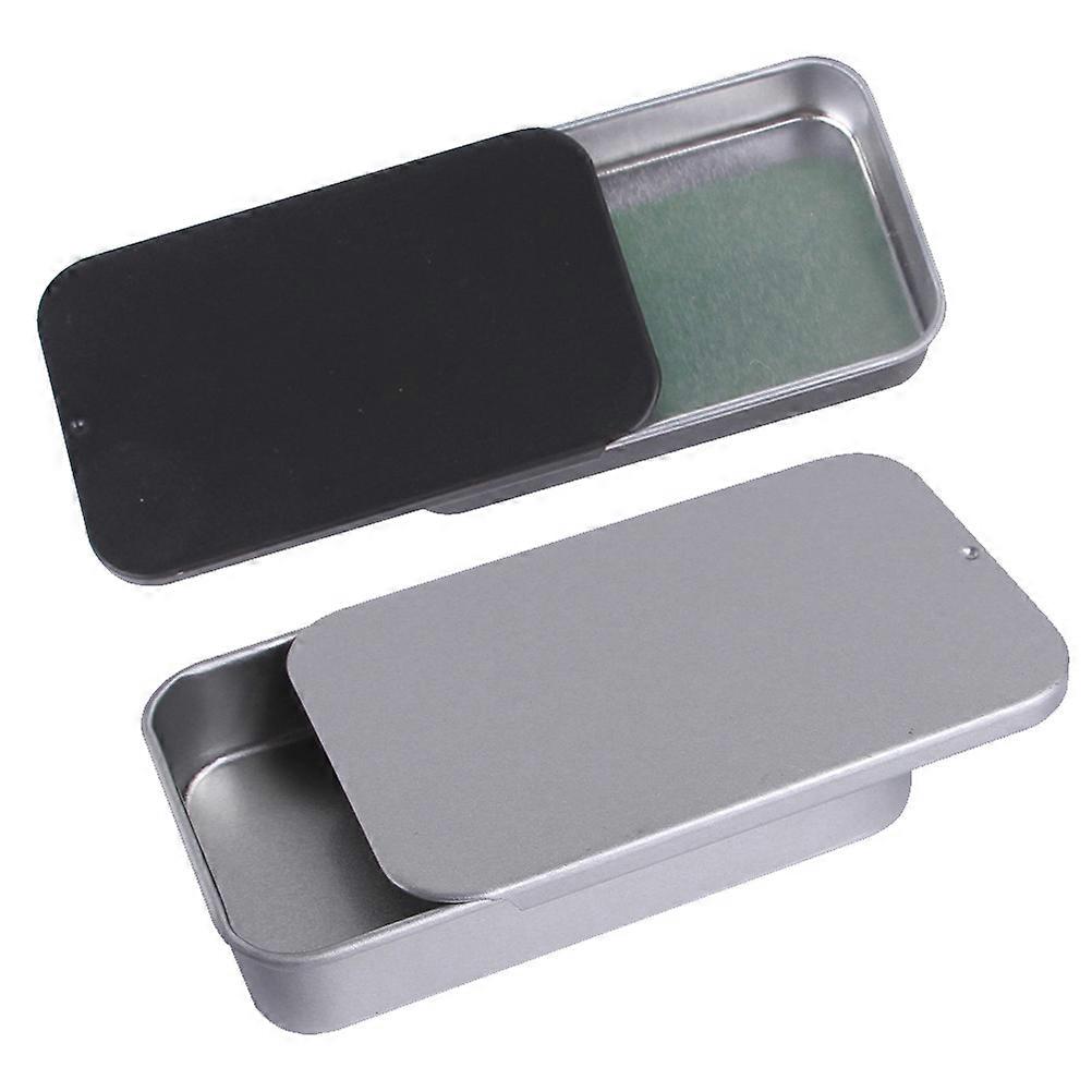 Bird Feeder Food Box 2Pcs Rectangular Assorted Color for Bird Owners Easy to Add Grain Waterproof Design
