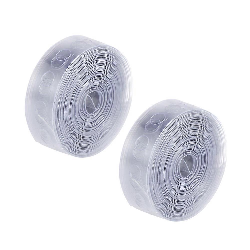 Balloon Chain Tape for Decor Use Transparent Plastic Ideal for Parties Weddings 5 Meter