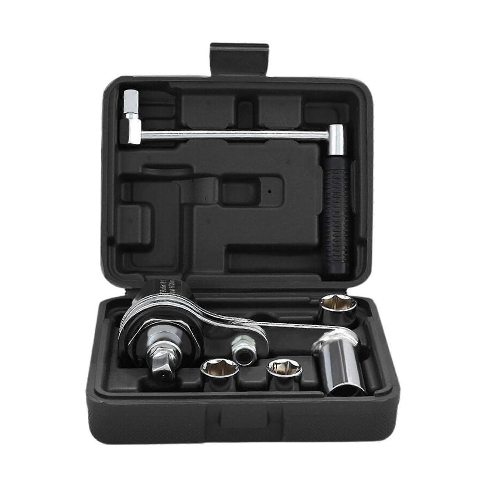 1 Set Car Torque Multiplier Key 17/19/21 mm Car Tyre Disassembly LabourSaving Power Key Wheel Nut Remover 1 Set.