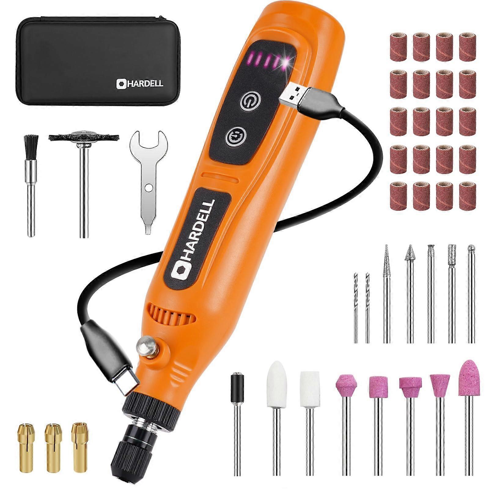 Multifunction Tool Battery 3.7V 5Speed Rotary Tool with 43 Accessories
