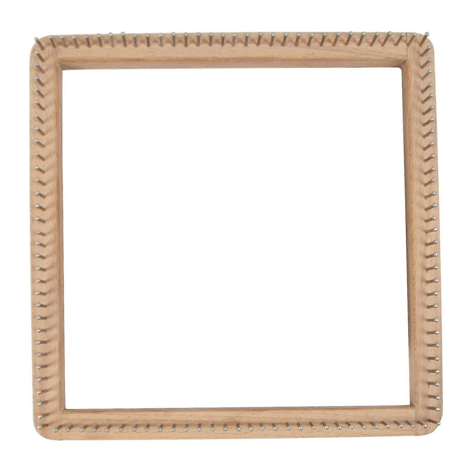 Multiple Wood and Weaving Kit for Kids - Beginner Arts and Crafts Set with Canvas, Wooden Frame, Wire and Instructions, 10 x 10 x 3.5 cm