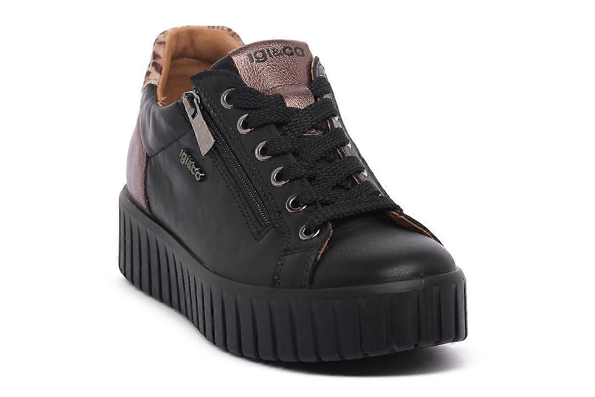 Igi & co  ares nero sneakers moda
