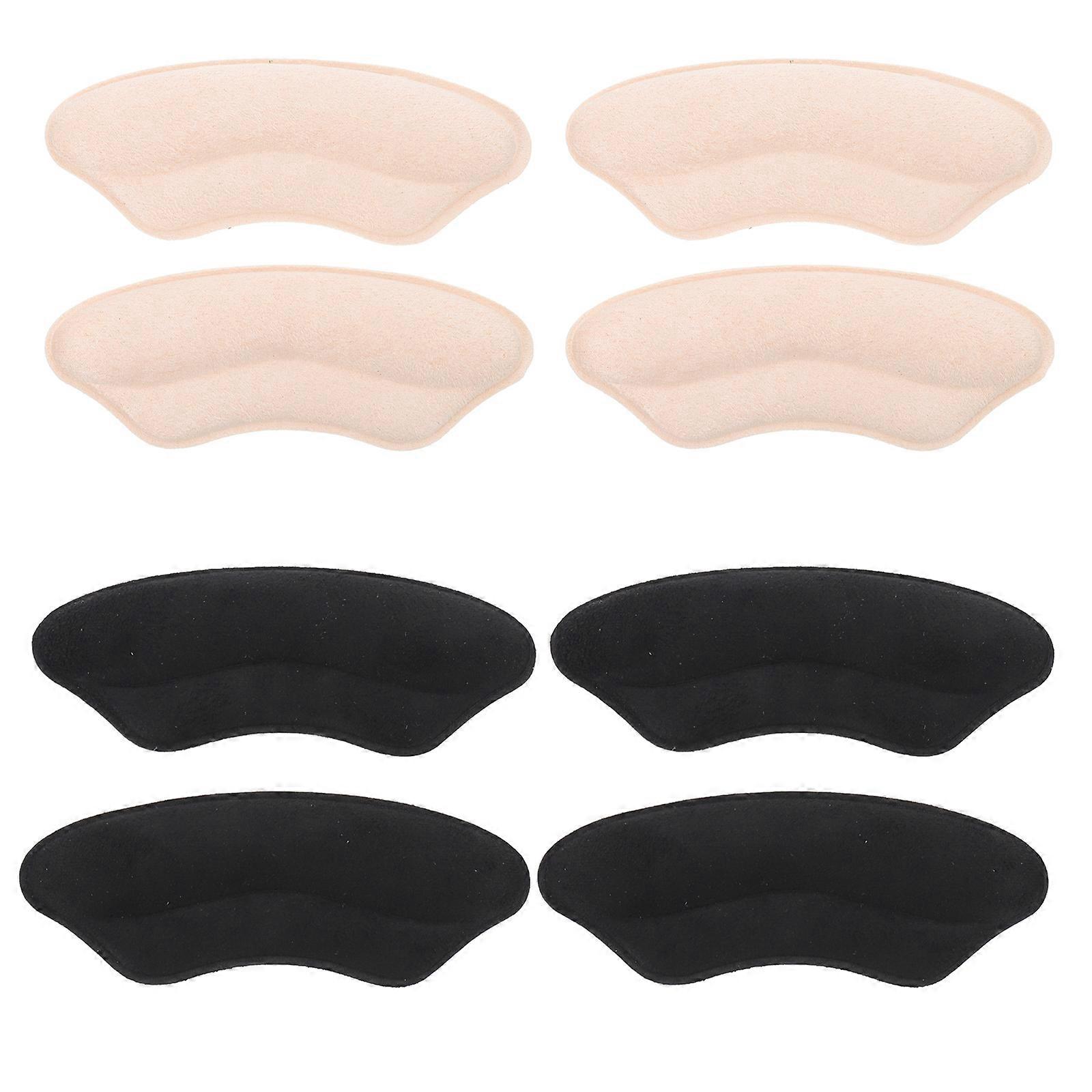 Self Adhesive Heel Protectors 4 Pairs Ergonomic Design Heel Cushions Assorted Color For Prevention