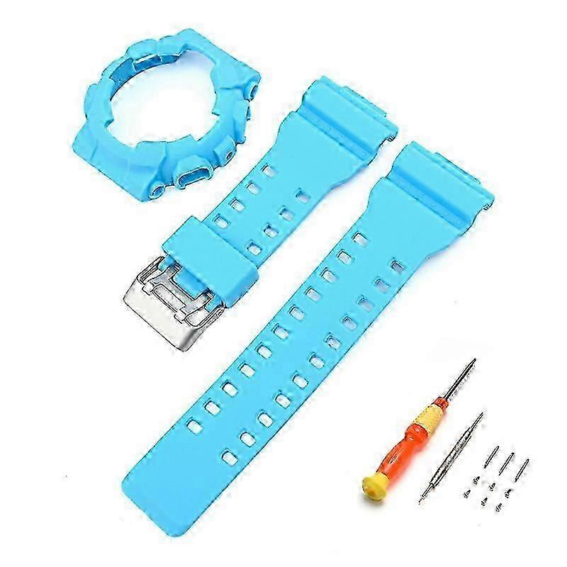 Casio GA-100 GA-110 GA-120 GLS-100 GAX-100 GD-100 Watch Band Strap Replacement Set