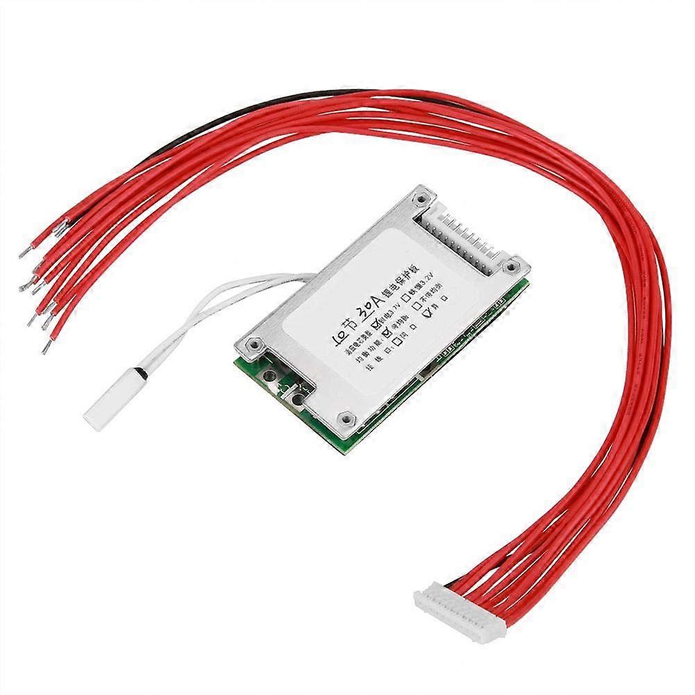 PCB 10S 36V 30A Li-Ion Battery Protection Board With Scale For Overcharge, Overdischarge, Short-Circuit Protection