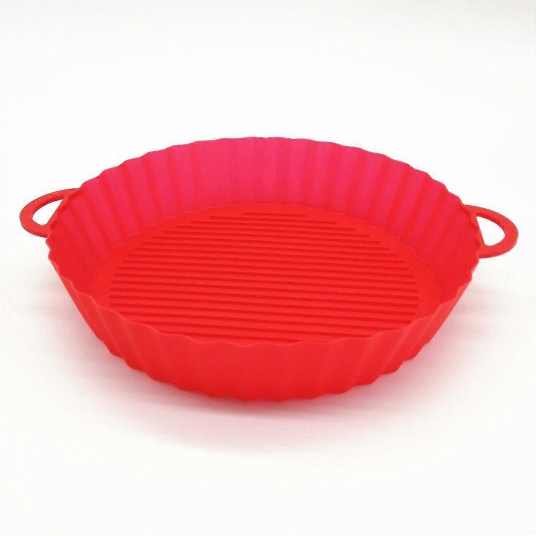Silikontopf für Heißluftfritteuse Backkorb Soft Tray Zubehör Wiederverwendbar-4 Typen