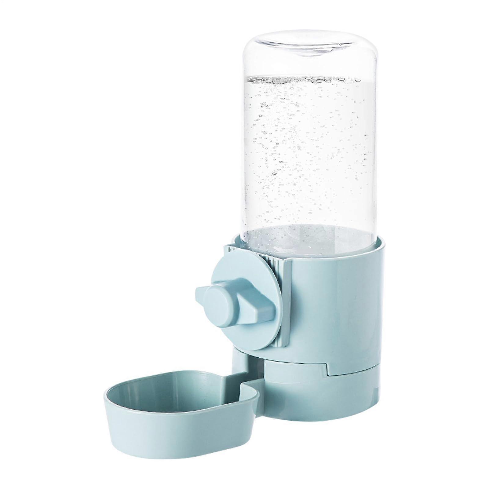 Automatic Dog Water Dispenser, Puppy Waterer, AntiSpill Hanging Design for Indoor Use, MultiCat Household, Blue B
