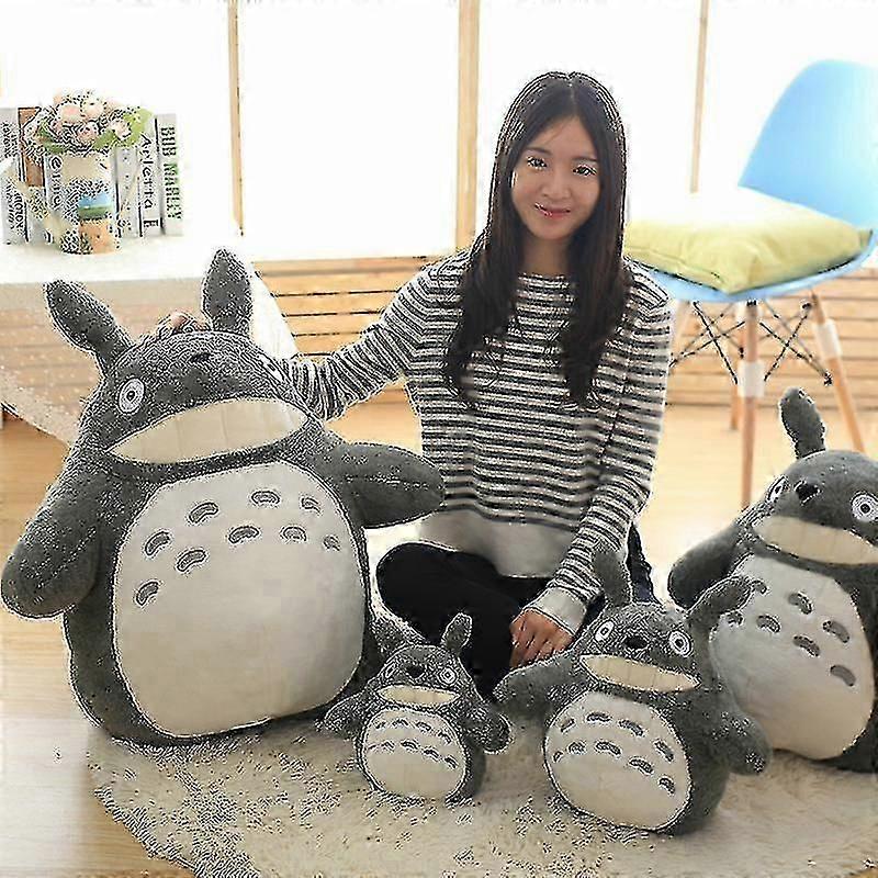 30/40cm Cute Anime Kids & Totoro Doll Large Size Soft Pillow Plush Toy-a