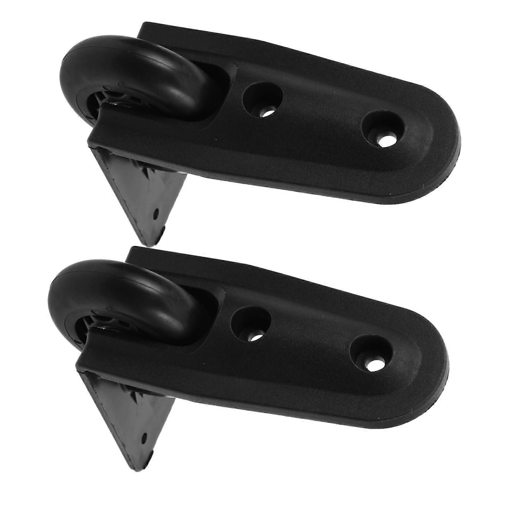 2 Stück Schwenkräder für Koffer Ersatzräder Strapazierfähige Trolley Räder Kompatibel mit verschiedenen Gepäckmodellen