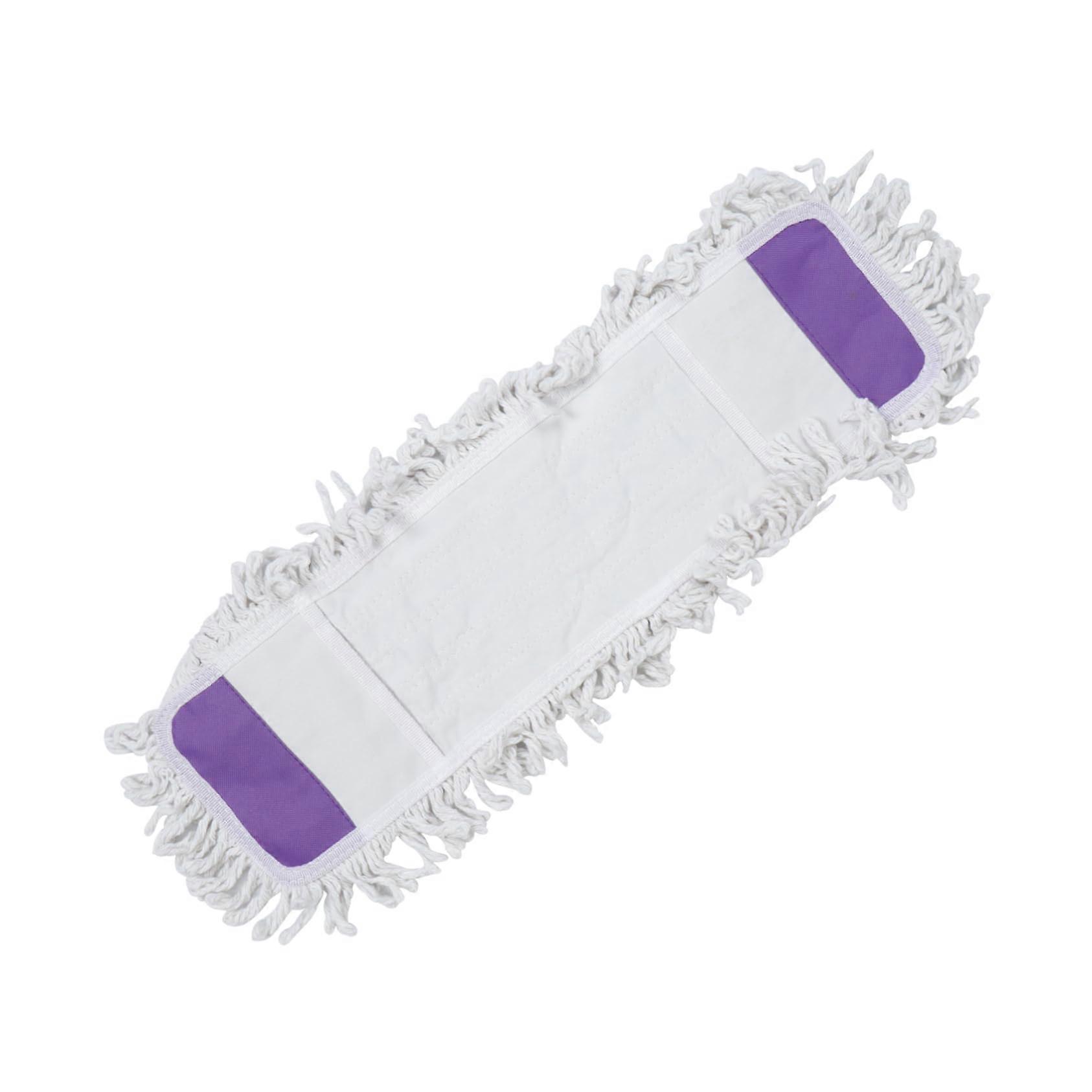 Wischtuch Pads Reusable Microfiber Cleaning Cloths for Flat Mops - Cotton Floor Wipes for Home Use, White