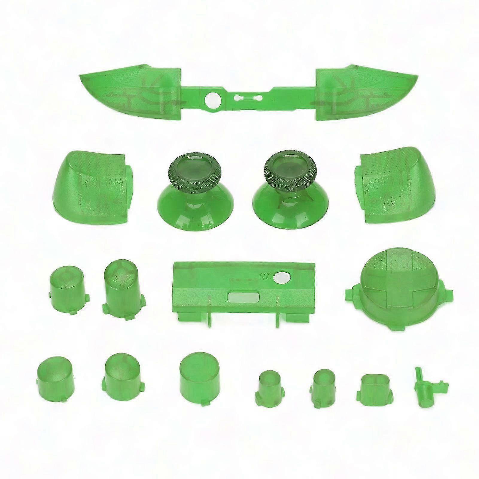 Series X/S Controller Full Button Mod Kit with Transparent Triggers