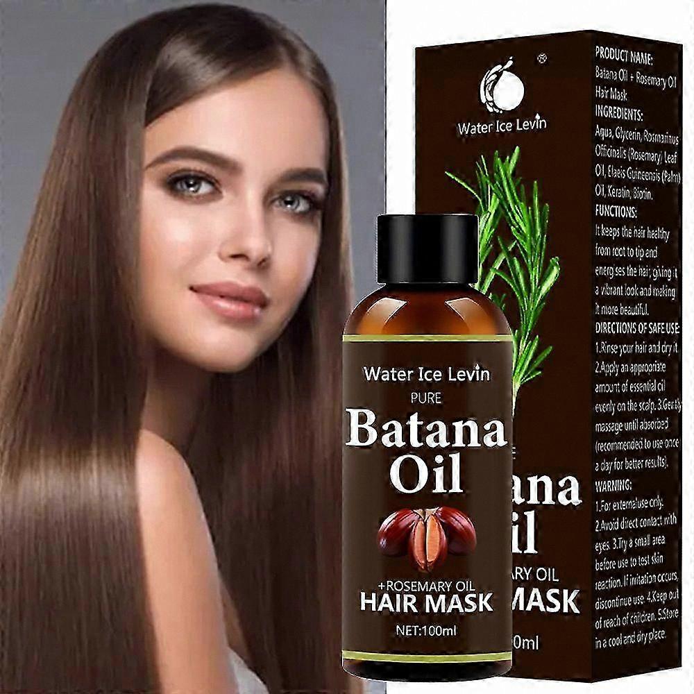 Pure Botanical Oil for Hair Growth, 100% Organic Formula for Enhanced Thickness & Strength, Suitable for All Hair Types, 100ml