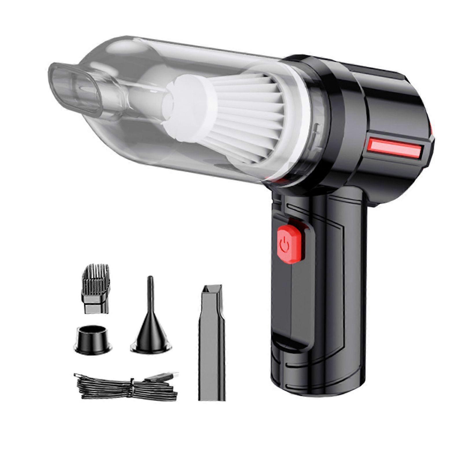 Wireless Vacuum Cleaner Handheld Home Dustcatcher 3in1 Suction Inflation Machine Powerful Inflator Pump Multi-function Collector Dry and Wet Dual-use