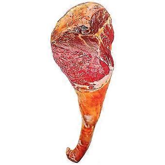 Simulation Schinken Form Kissen Weicher Schinken Falsches Fleisch Rückenkissen Lustiges Essen Plüsch Stofftier Sofa Lustiges Umarmungskissen Schinken Schlafkissen