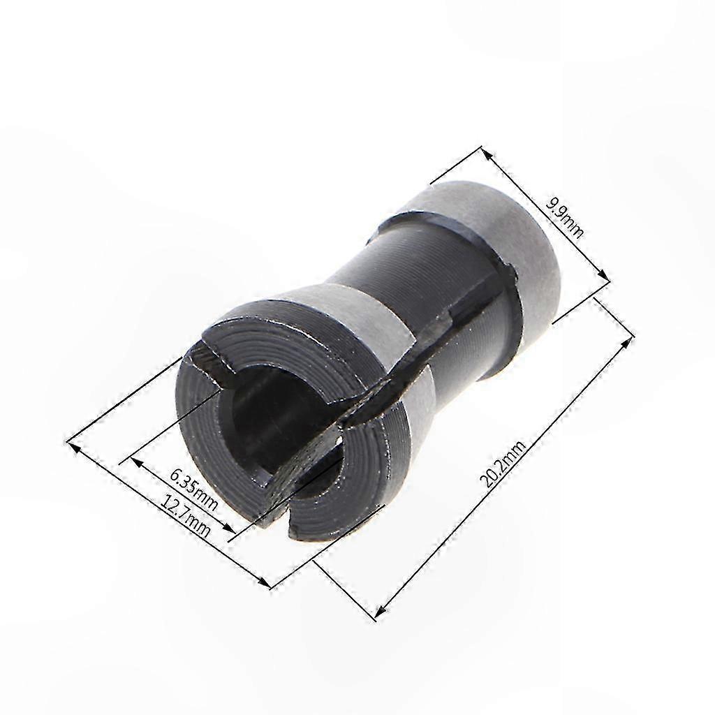 High-Precision Electric Router with 6.35mm/8mm Collet Chuck for Engraving and Trimming Tasks