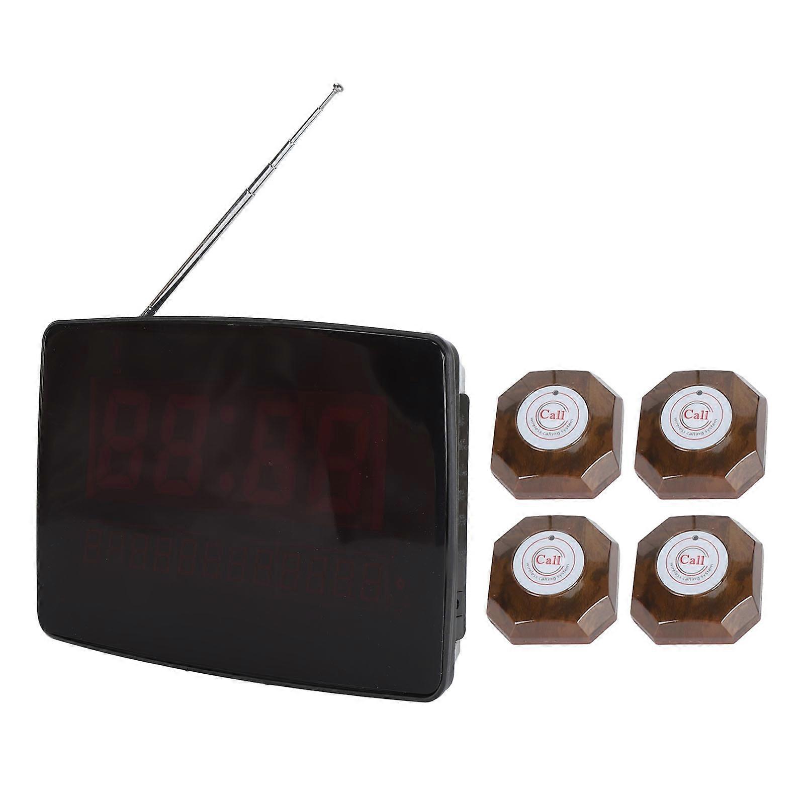 Système d’appel sans fil SU-1K avec 10 téléavertisseurs étanches et écran