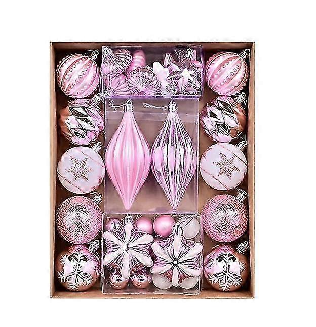 36Pcs Christmas Ornaments Set, Assorted Christmas Tree Hanging Deco...