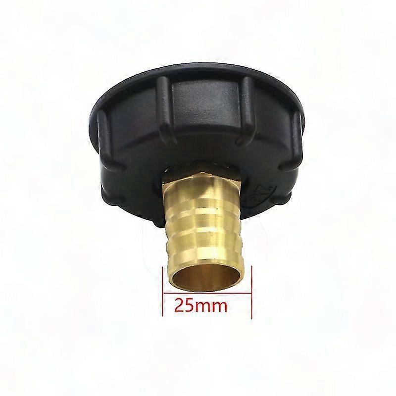 2pcs Quick Connect Nipple for 1000L Tank, Multitanks Fitting, Brass Hose Connector, IBC Tank Adapter (25mm)
