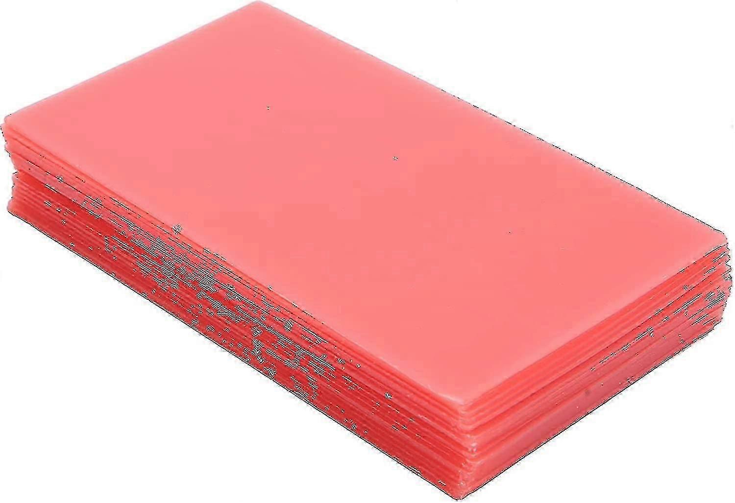 Improved Dental Base Plate Wax Sheets - 18pcs for Denture Making and Molding