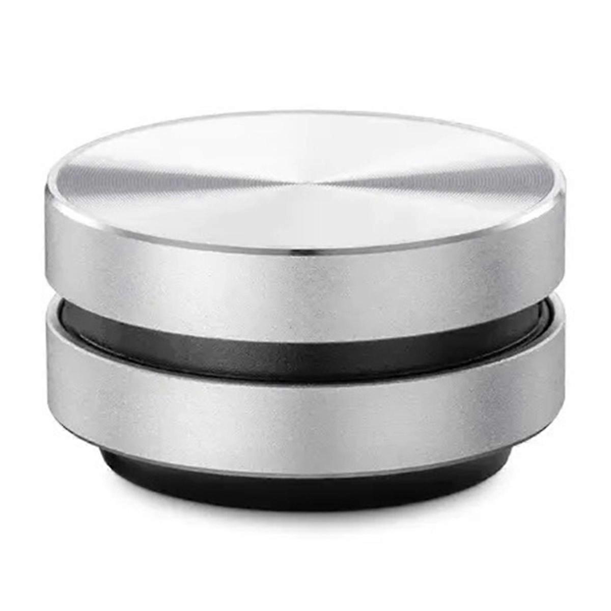 Bone Conduction Bluetooth Speaker Wireless 3D Stereo Sound Hummingbird Speaker with FM Radio Silver
