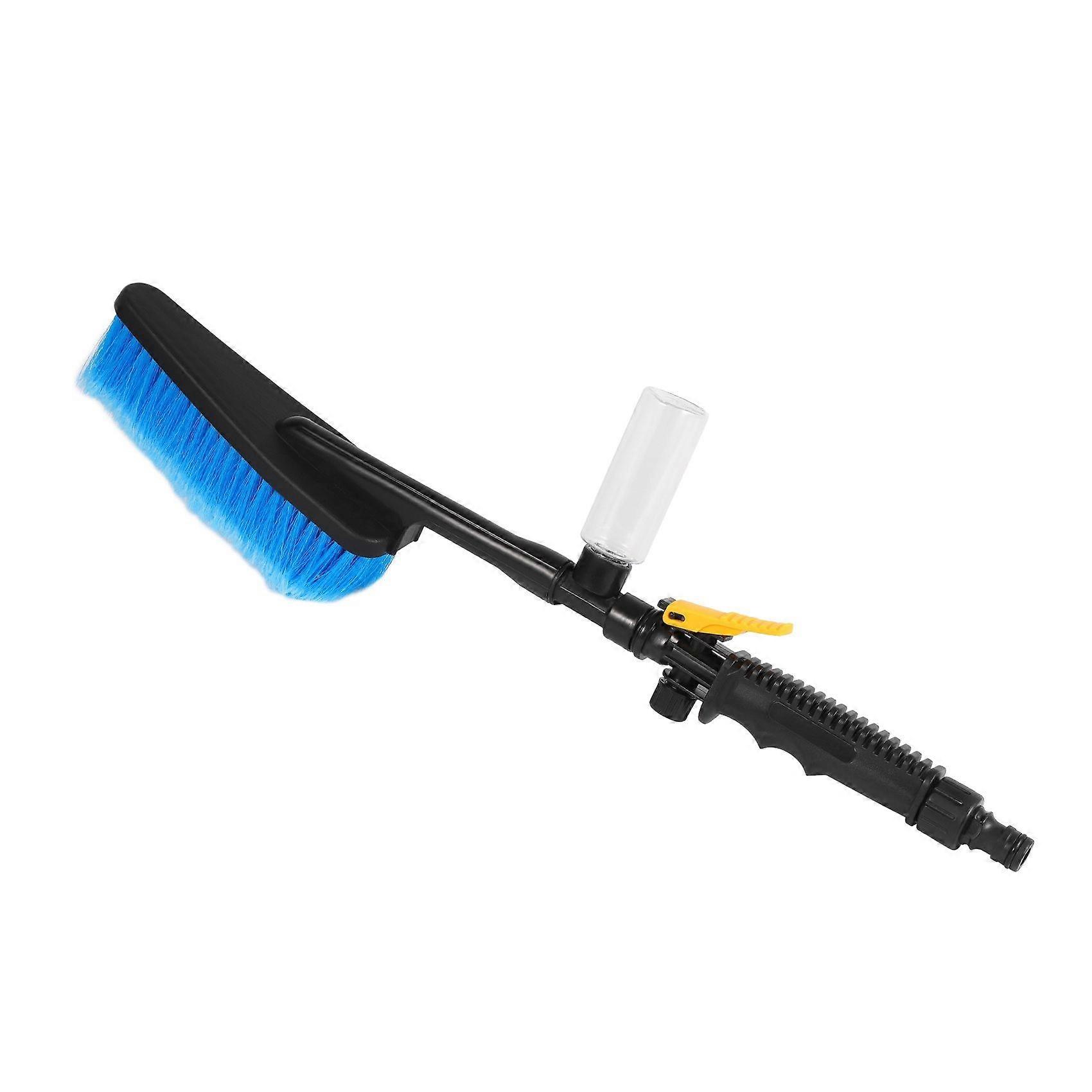 Car Wash Brush Water Spray Cleaning Tool Soft Bristle Long-handled Duster