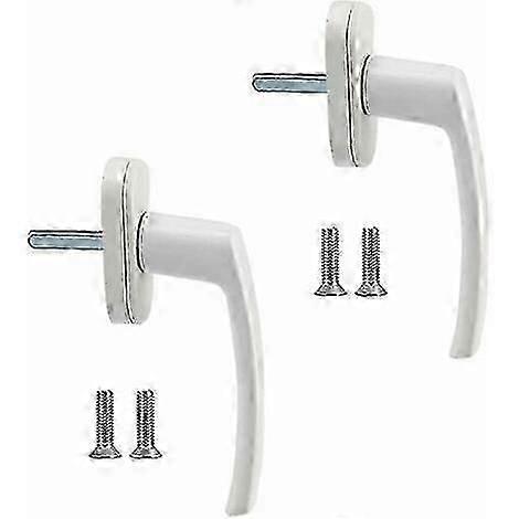 2025 Latest Model Window handles 2-piece aluminium alloy window handle Solid