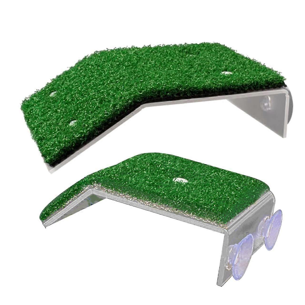 Turtle Basking Platform with Climbing Accessories, Durable Sunbathing for Reptiles