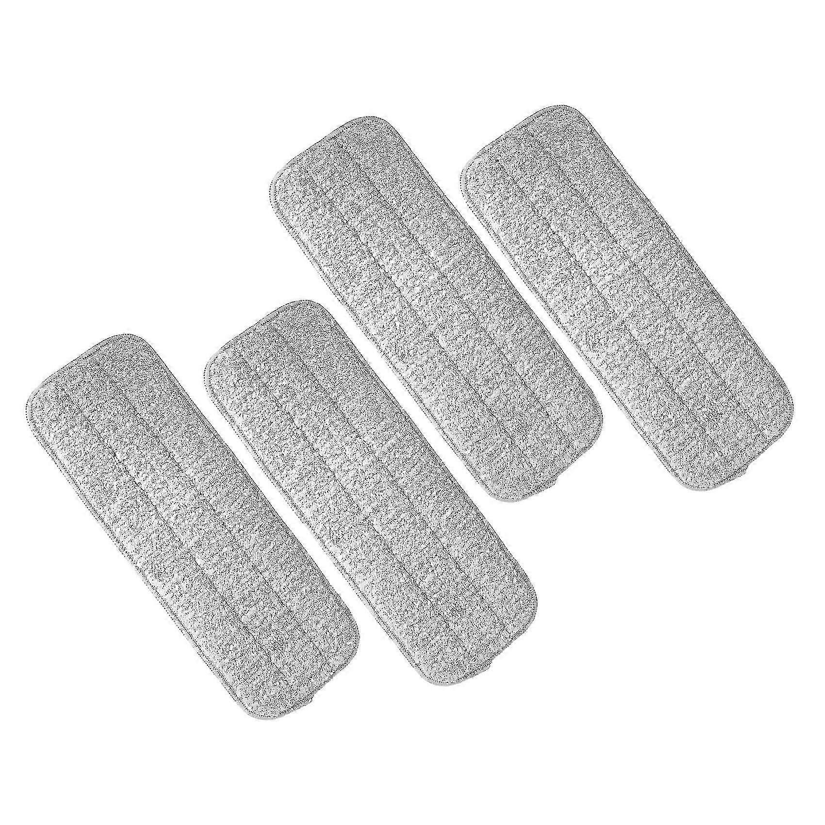 4 قطع تنظيف دائم ل Deerma Tb500 رذاذ الماء ممسحة دوارة 360 تنظيف القماش استبدال القماش 355x (haoyi
