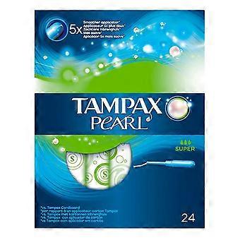 Packung Tampons Pearl Super Tampax Tampax Pearl (24 Stück) 24 Stück