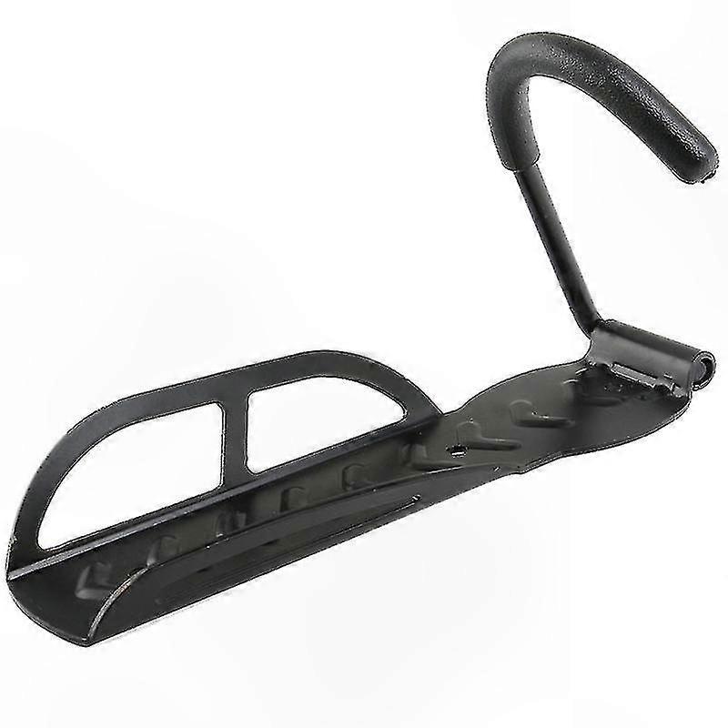 Single Wall-Mounted Bicycle Hook for Storage