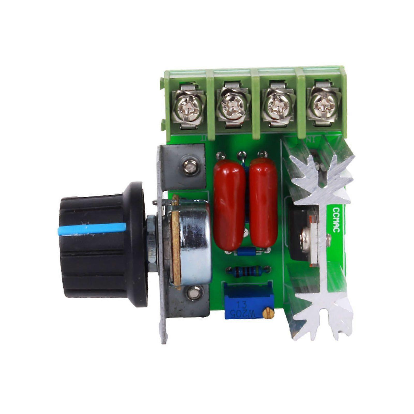 2000W AC Motor Speed Controller 50220V 25A Adjustable Motor Speed Controller Voltage Regulator