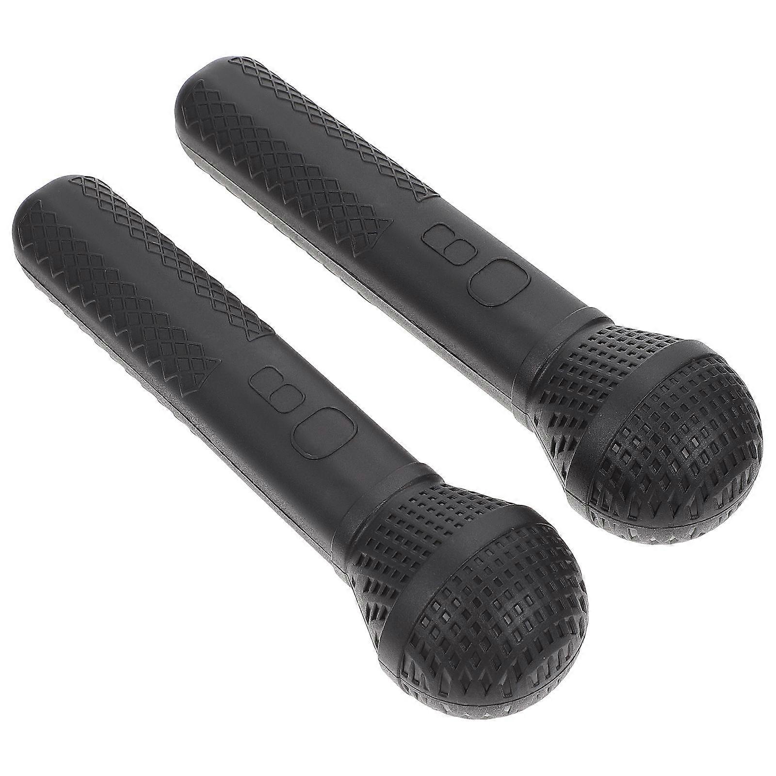 Kids Toy Plastic Microphone Simulated Microphone 4Pcs Props