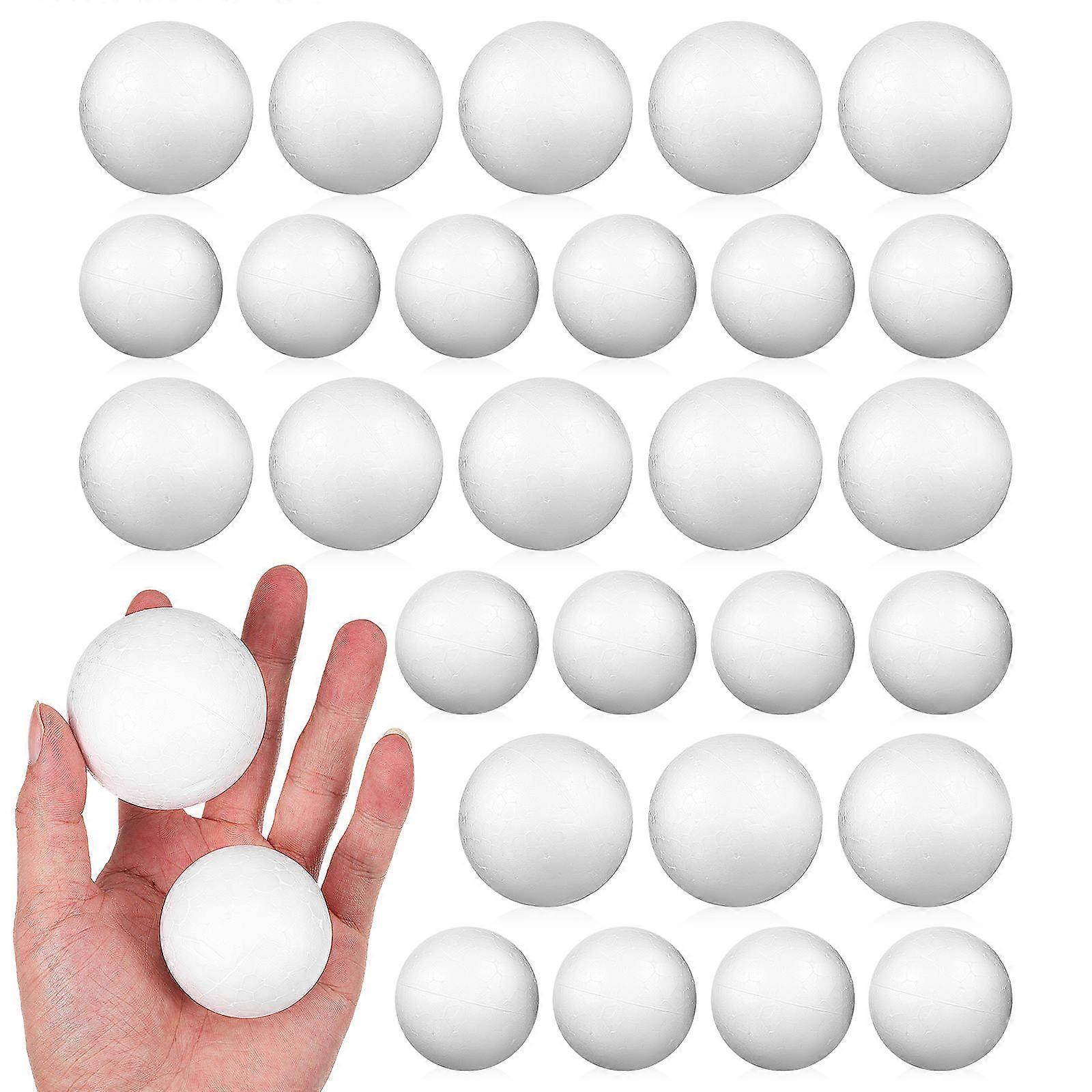 Foam Balls for Decoration White Craft Foam Balls 180Pcs Pack