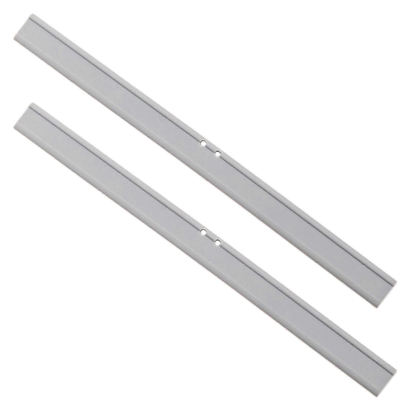 Window Wiper Brush Replacement Practical Cleaning Tool 4Pcs Grey Set