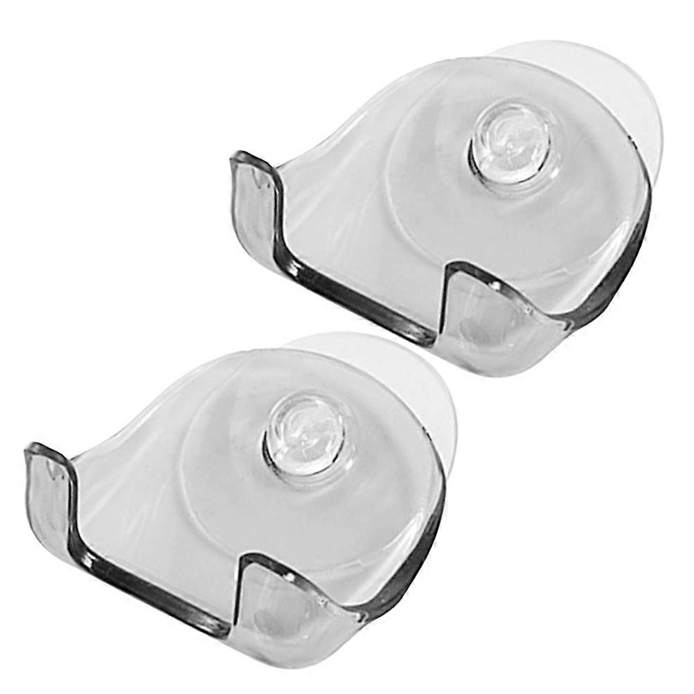 Wall Mounted Holder for Bathroom Suction Cup Design 4Pcs Set