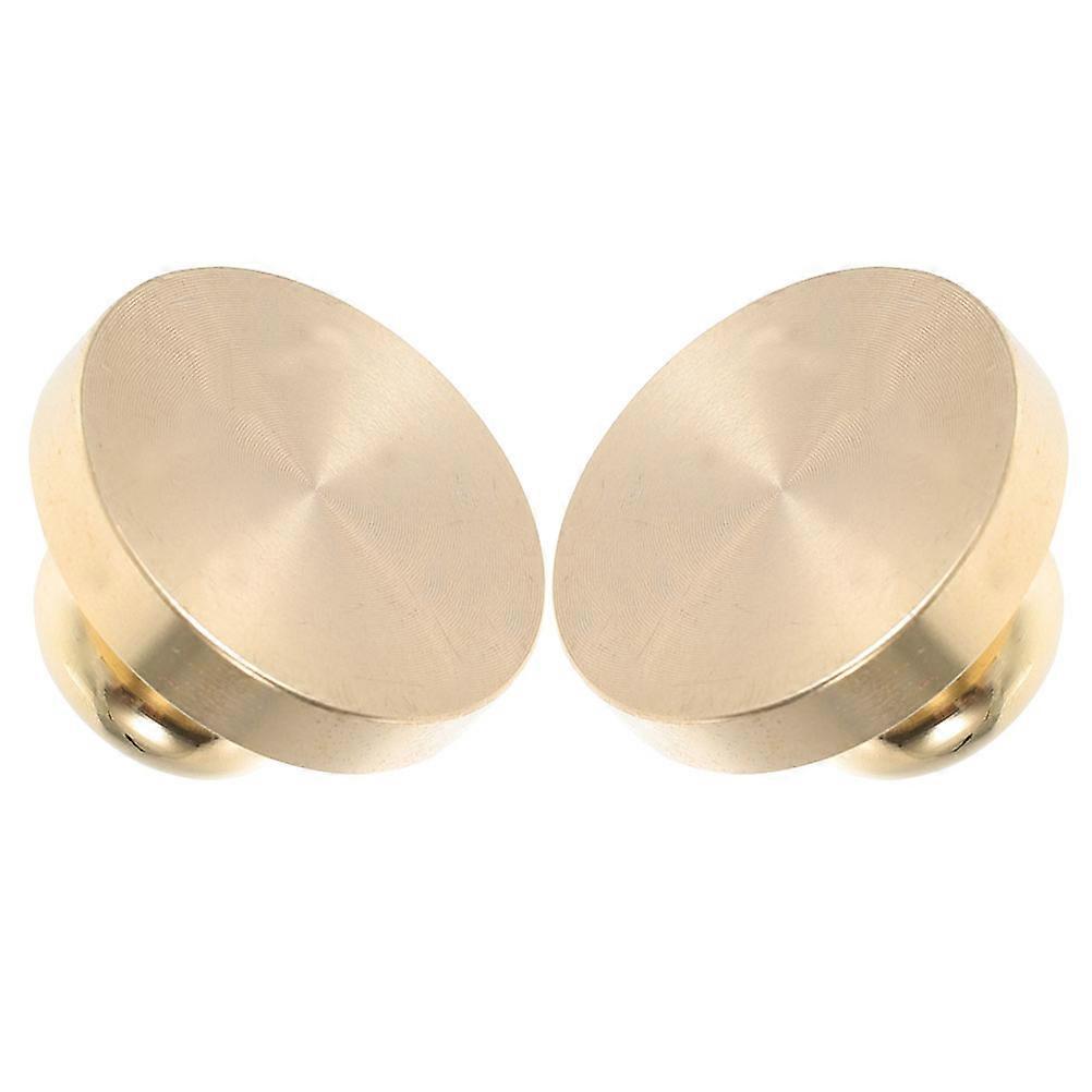 Blank Wax Seal Stamp Head in Brass for Envelope Sealing 4Pcs