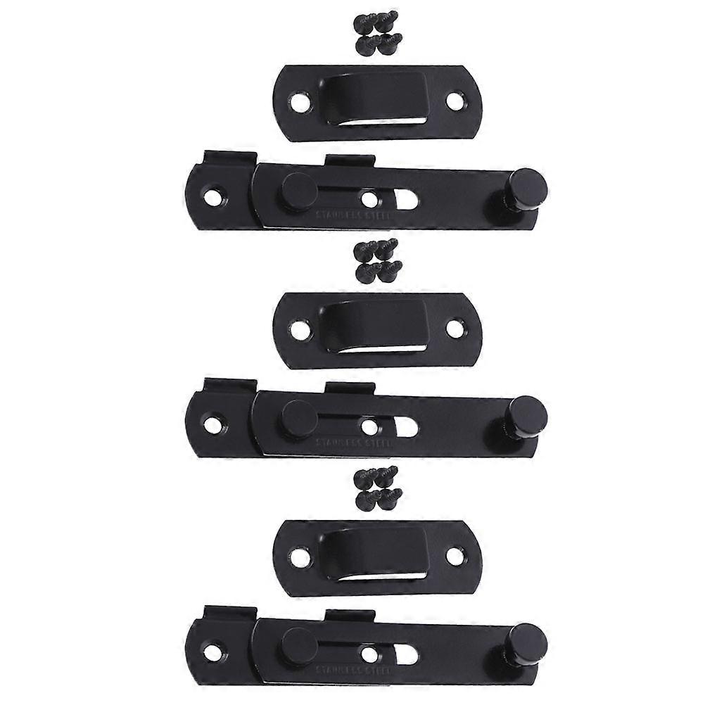 Practical Door Lock Latch for Home Security and Convenience 6Pcs