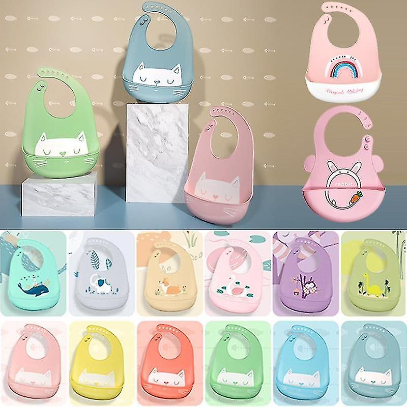 المرايل قابلة للتعديل تغذية سيليكون مقاوم للماء