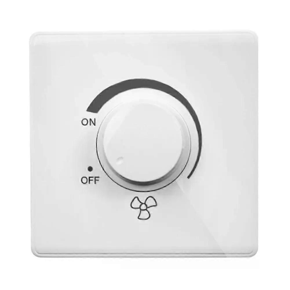 86 Type Ceiling Fan Adjustment Stepless Speed Controller Wall Switch 220V 10A