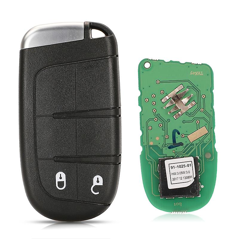 Replace Smart Remote Car Key M3n40821302 Fob 433mhz Id46 Chip For Srt Hellcat Redeye Widebody With Logo