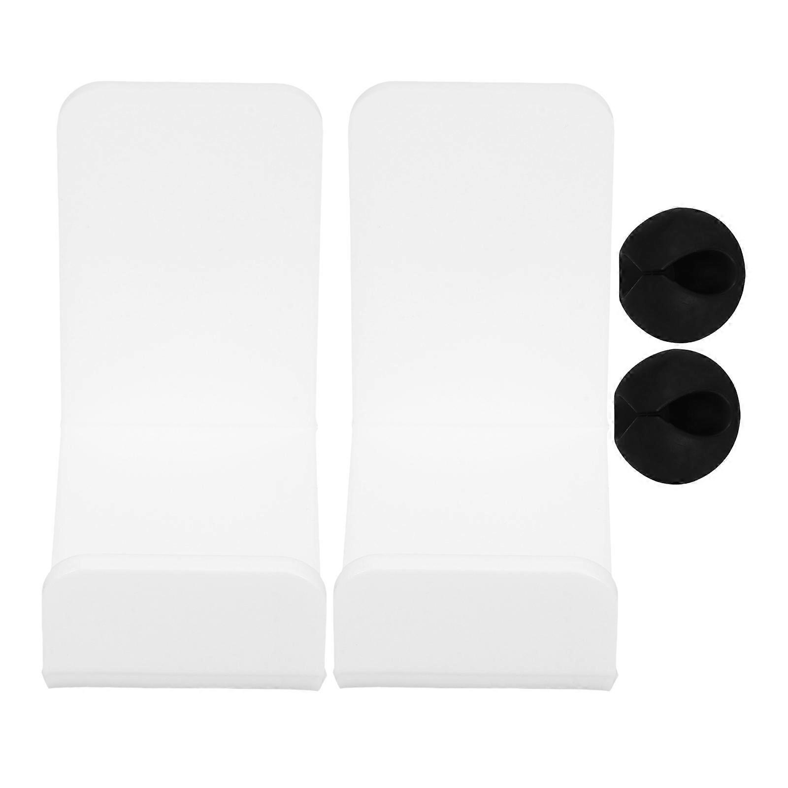 White Headphone Stand for Headset Storage and Display 8Sets