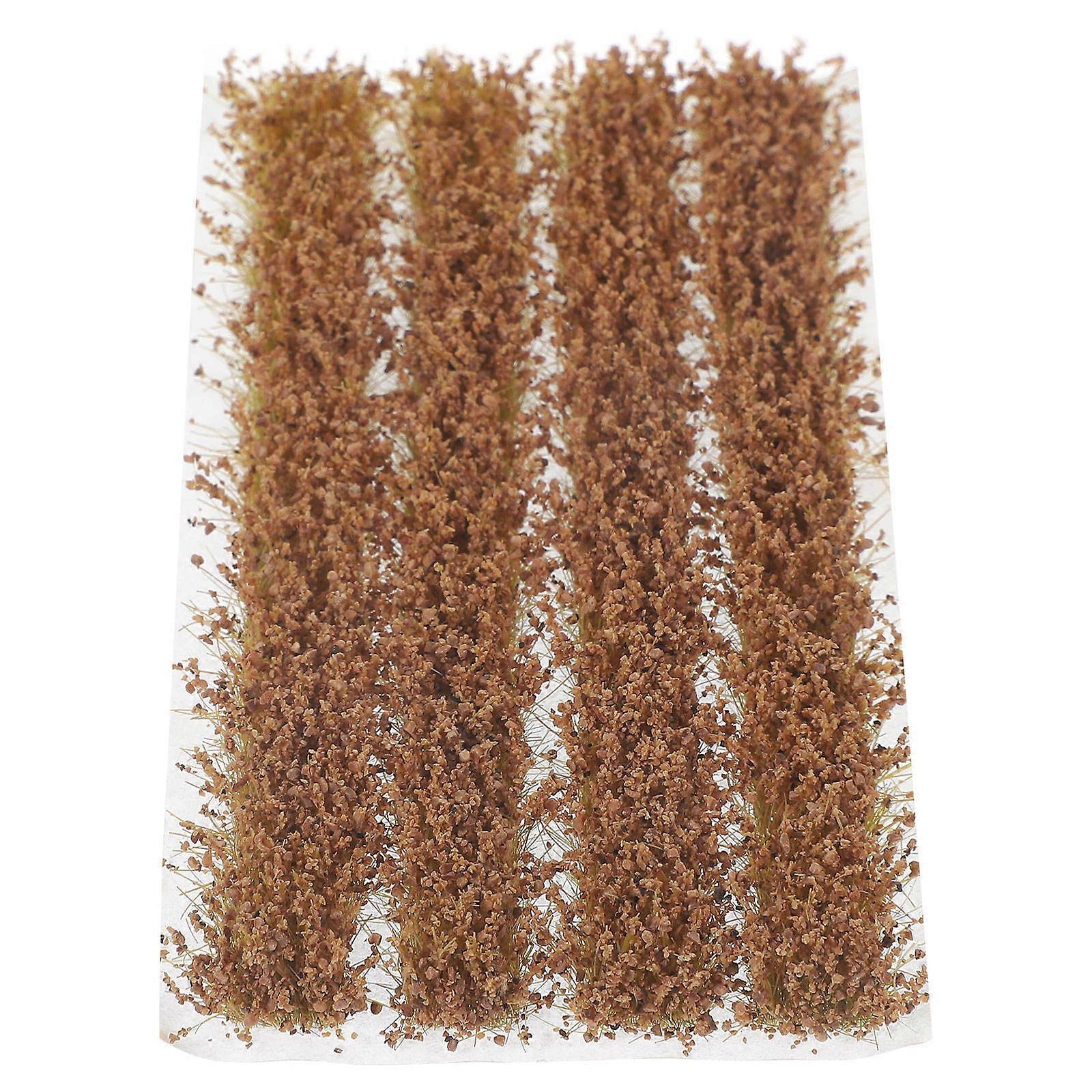 Plastic Static Wheat Grass Model for DIY Use 2 Boxes Miniature Landscape